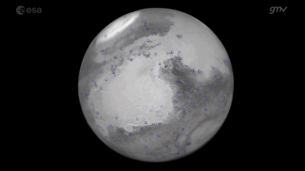 ESA’s Hera Mission Validates Critical Feature Recognition Navigation Technology at Mars